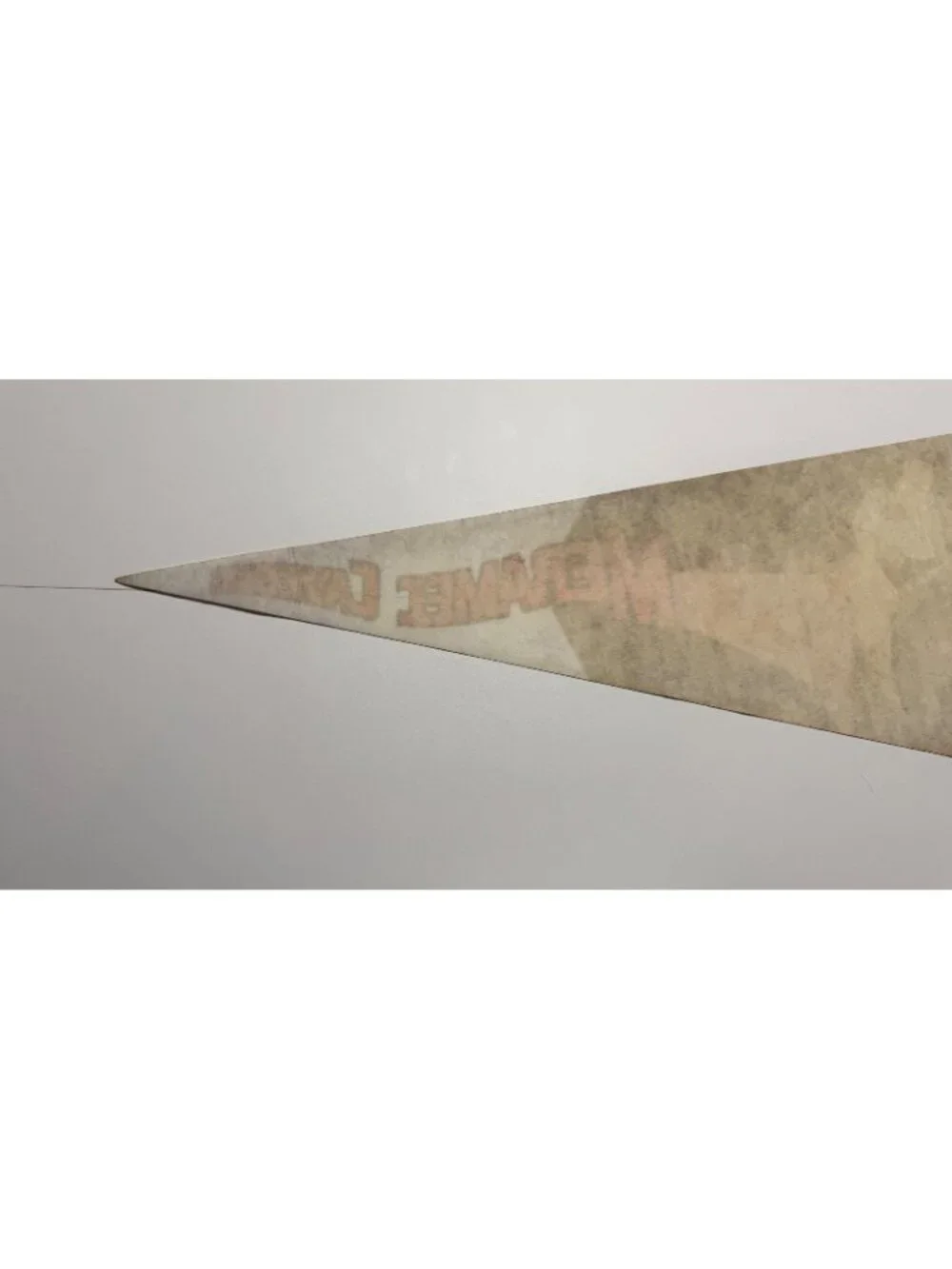 Vintage Meramec Caverns pennant Jesse and Frank James